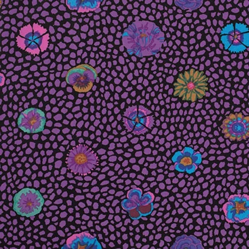 Guinea Flower - Purple - PWGP059.PURPL - Kaffe Fassett Collective - Last Fat Quarter (2 available)