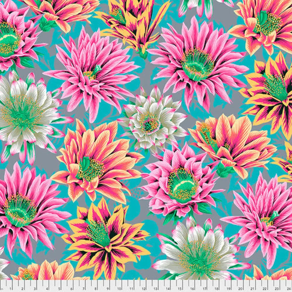 Cactus Flower - Tawny - PWPJ096.Tawny - Kaffe Fassett Collective - Last Piece - 40cm length