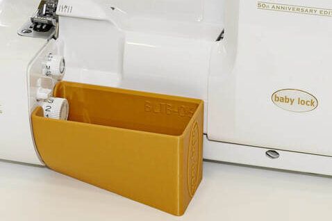 Baby lock - Trim bin for Ovation / Gloria coverlockers (BLTB-06) - Gold - NOW DISCONTINUED - 3 REMAINING