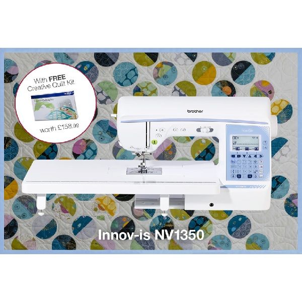 Brother Inventio Innov-is NV1350 - free Creative Quilting Kit worth &pound;158.99