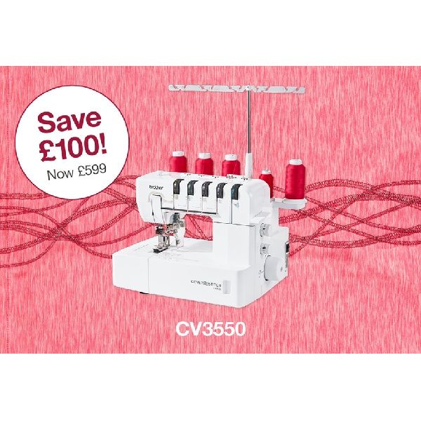 Brother CV3550 Coverstitch - save &pound;100 (usual price &pound;699)