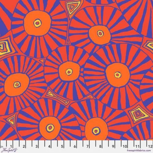 Brollies - Red - PWBM083.RED - Kaffe Fassett Collective - Last Fat Quarter (3 available)