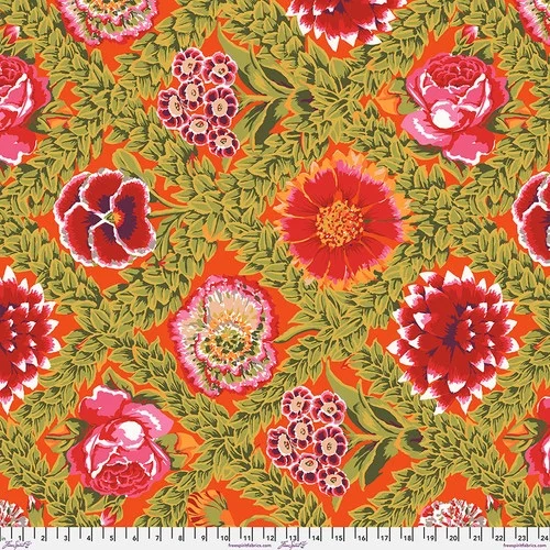 Flower Lattice - Circus - PWGP011.CIRCUS - Vintage - Kaffe Fassett Collective - Last Fat Quarter (3 available)