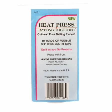 Heat Press Batting Tape - ¾