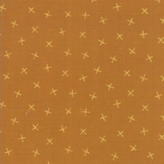 Last Fat Quarter - Moda - Safari Life - 'Dash Dash' - 20649 17 (Orange) (2 available)