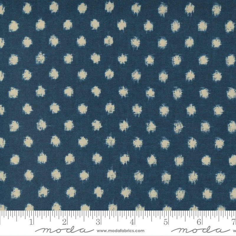 Last Fat Quarter - Moda - Yukata - Dottie - No. 48076 13 (Sora) (2 available)