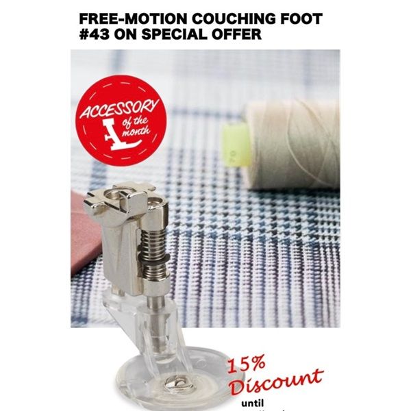 <!--043-->#43 Bernina Free-motion Couching Foot