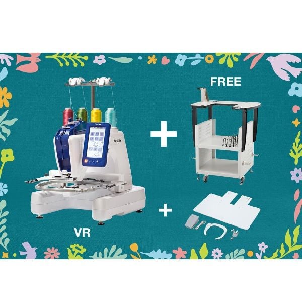 Brother VR - free machine stand plus Free Motion kit - worth £822.99