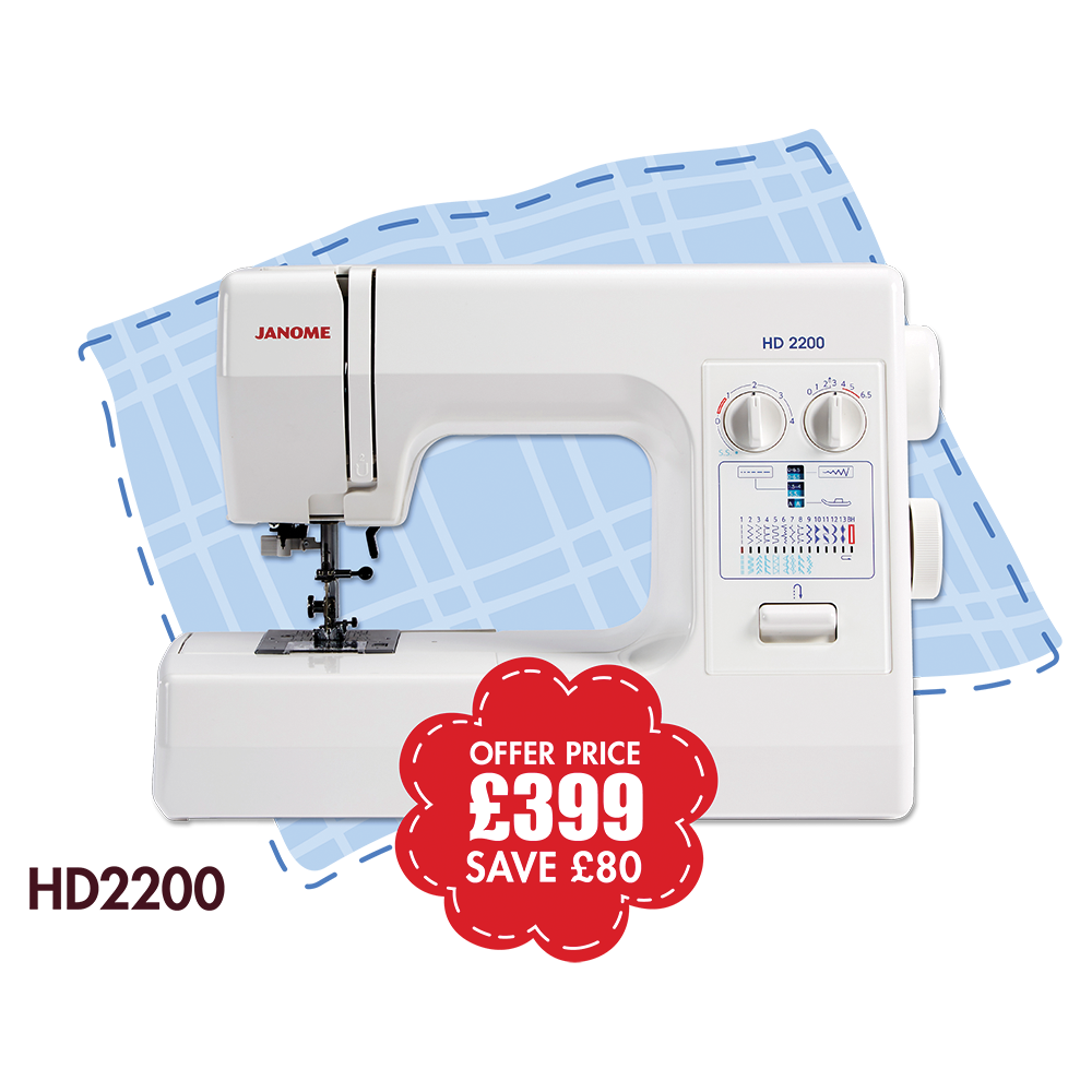 Janome HD2200 - save &pound;80 (usual price &pound;479)