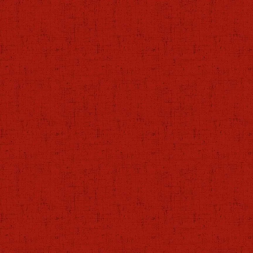 Last Piece - 50cm length - Cottage Cloth by Renee Nanneman - Chili (428 R) - Makower Fabrics