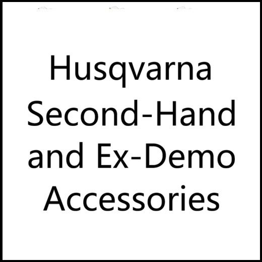 Husqvarna Second-Hand & Ex-Demo Accessories