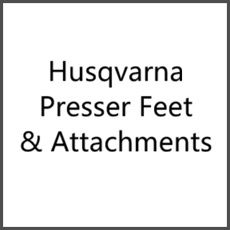 <!--005-->Husqvarna Presser Feet & Attachments
