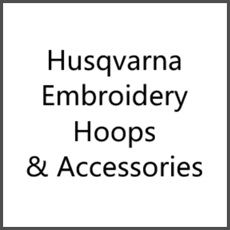<!--015-->Husqvarna Embroidery Hoops & Accessories