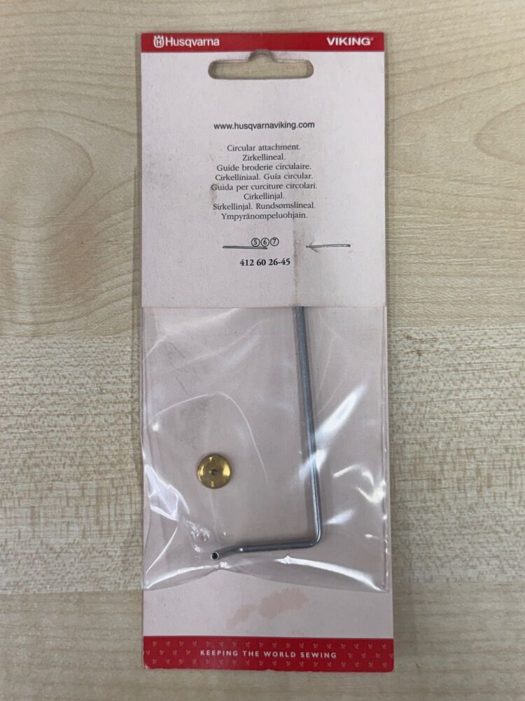 HUSQVARNA VIKING Circular Attachment *Old Style* - *Unopened & Unused* - Old Stock offered at clearance price - see description for info*