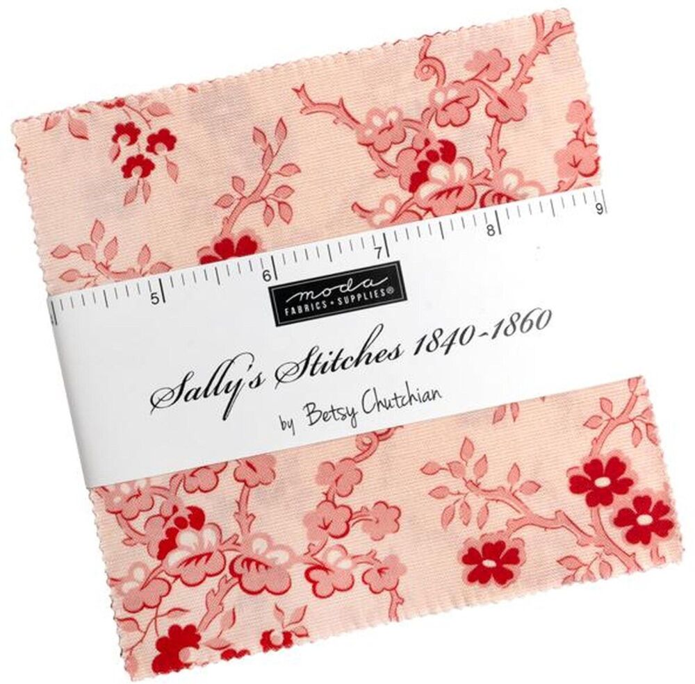 Sally's Stitches 1840-1860 by Betsy Chutchian - Charm Pack - Moda Fabrics
