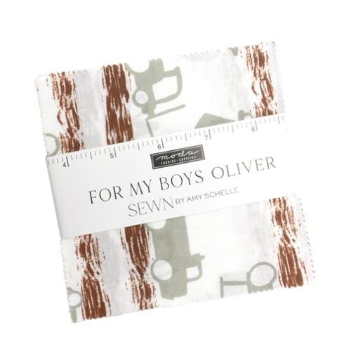 For My Boys Oliver by Amy Schelle - Charm Pack - Moda Fabrics