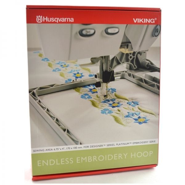HUSQVARNA VIKING Endless Embroidery Hoop 170 x 100 mm  - *Unopened & Unused* - Old Stock offered at clearance price - see description for info*
