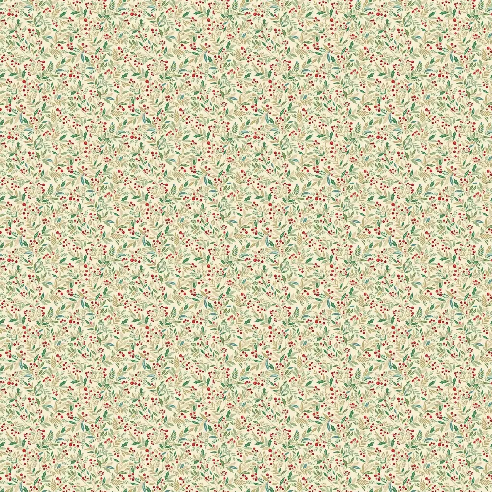 *COMING SOON - NOT YET AVAILABLE TO PURCHASE* - Adorn by Makower - Holly (Cream) - 214_Q