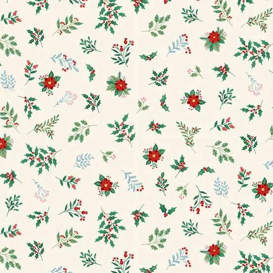 *COMING SOON - NOT YET AVAILABLE TO PURCHASE* - The Nutcracker by Makower - Foliage (Cream) - 226_Q