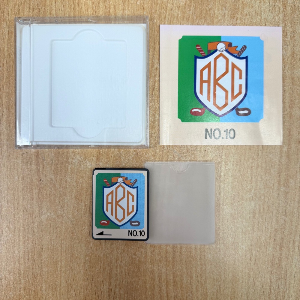 Brother Embroidery Designs Card No. 10 Monograms & Crests - Second Hand - Genuine Brother Accessory