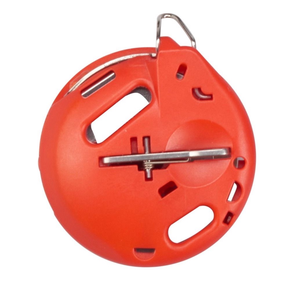 Bernina Bobbin Case - Red: For Bobbinwork - For Bernina Hook (4, 5, 7, 9 Series) Machines (See info for compatible machines)