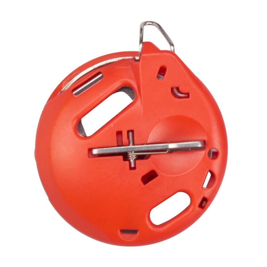 Bernina Bobbin Case - Red: For Bobbinwork - For Early 7 Series Machines (710, 750, 780) (See info for compatible machines)