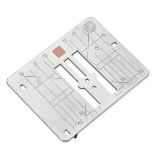 Bernina Straight-Stitch / Cutwork Stitch Plate - For Bernina 4, 5 & 7 Series 5.5mm Machines (See info for compatible machines)
