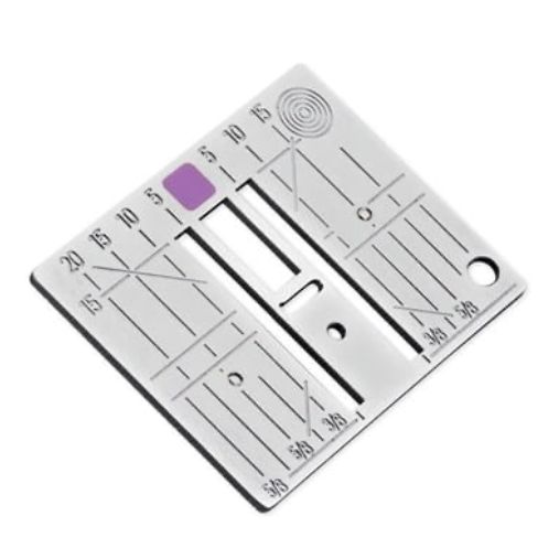 Bernina Narrow Needle Opening (5.5mm) Stitch Plate - For Bernina 4, 5 & 7 Series 9mm Machines (See info for compatible machines)