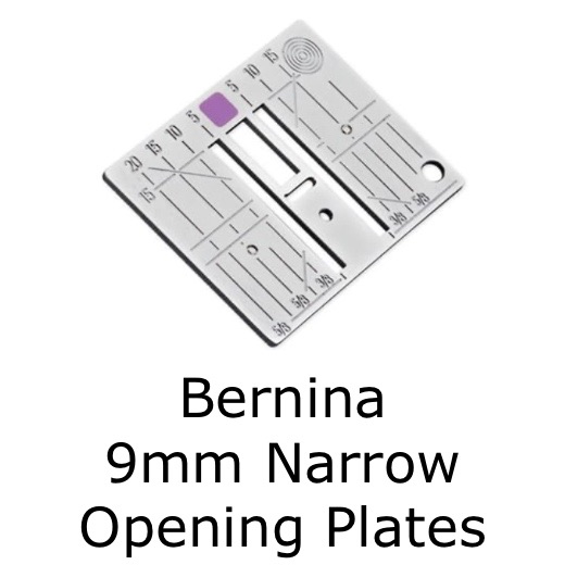 <!--020-->9mm Narrow Opening Stitch Plates