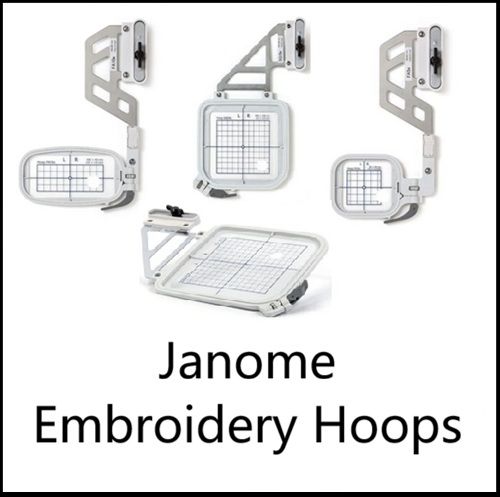Janome Embroidery Hoops