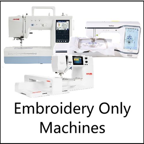 <!--10-->Embroidery Only Machines