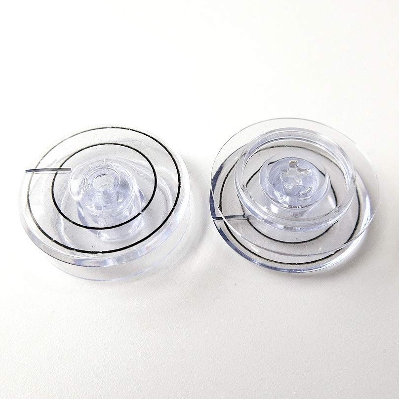 Singer Bobbins - Plastic "Self-Winding" (without central metal pin) - For Singer Athena & Creative Touch Machines - Pack of 10