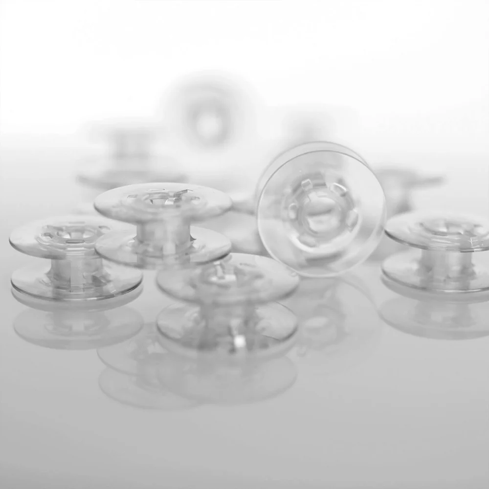 Pfaff Bobbins - Grey - 10-Pack (Pfaff Machine Group J)