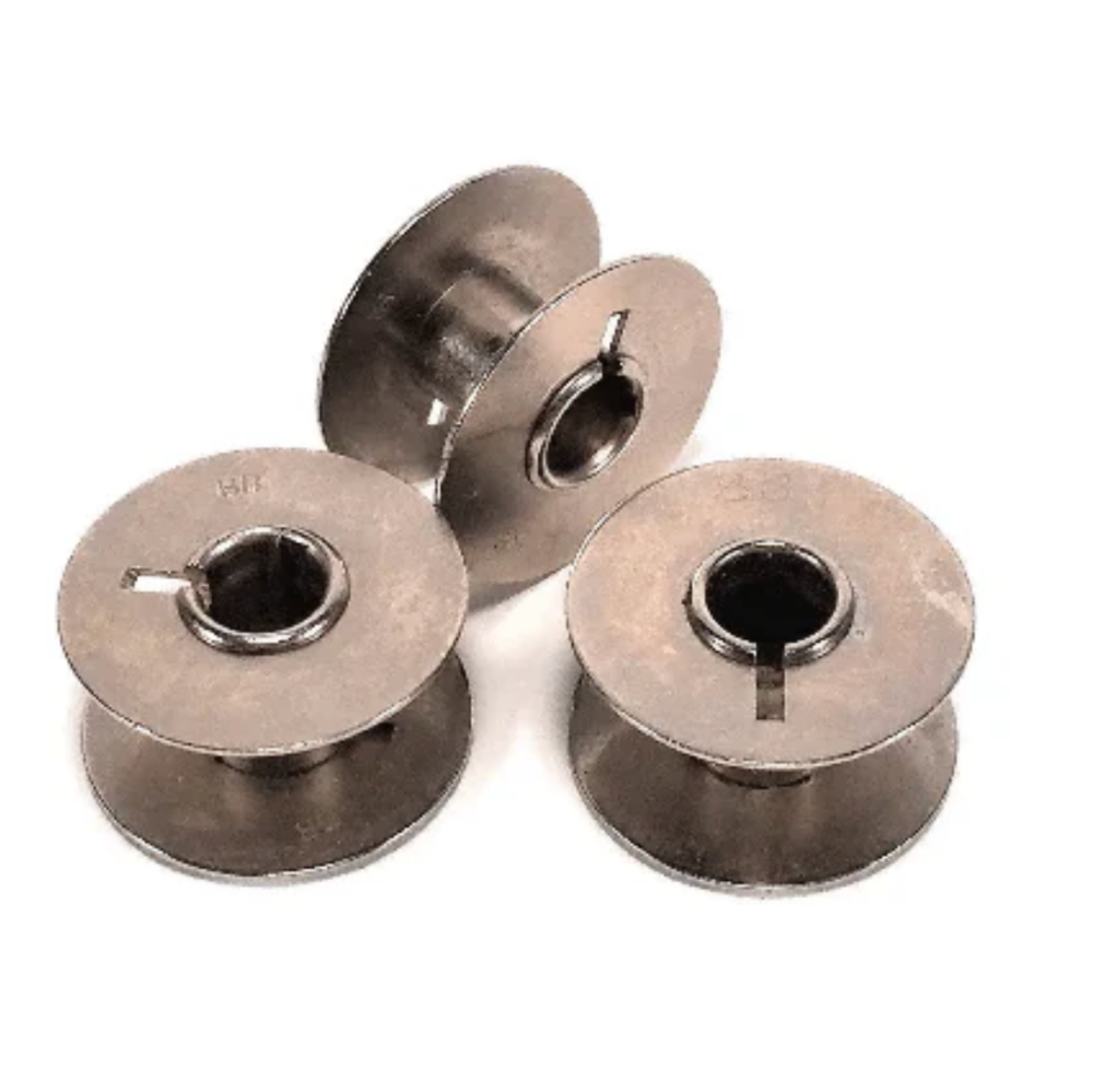 Bernina Original Bobbins - "BB" - For Vintage Bernina Machines (600 / 700 / 800 / 900 Series) - Pack of 4
