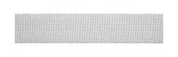 Webbing - Cotton Acrylic - 30mm - White - Essential Trimmings (ET617/WHT) *DISCONTINUED - AVAILABLE WHILE STOCKS LAST*