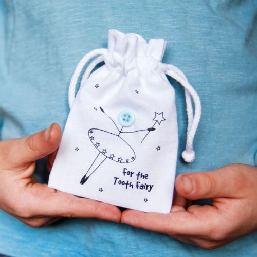 tooth fairy bags and 6 mini letters from the fairy