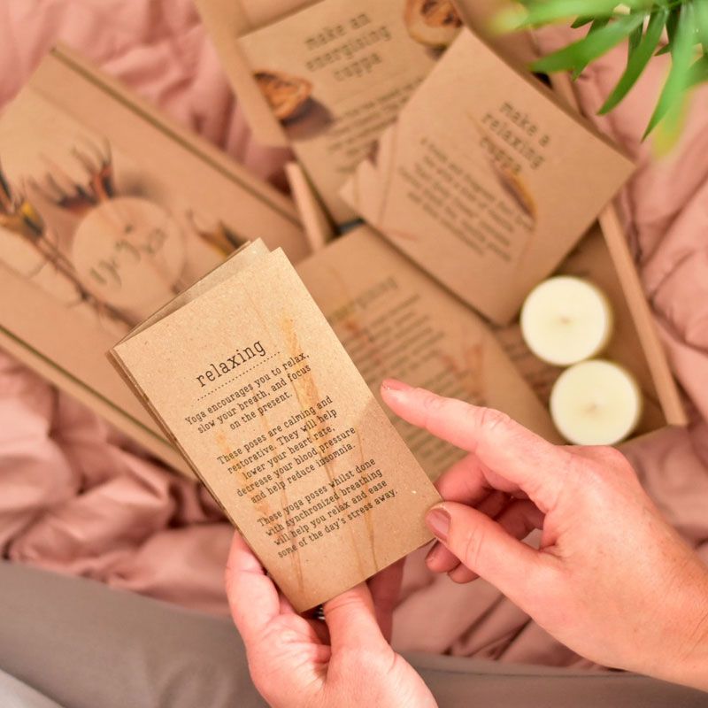 'yoga kit' letterbox gift set