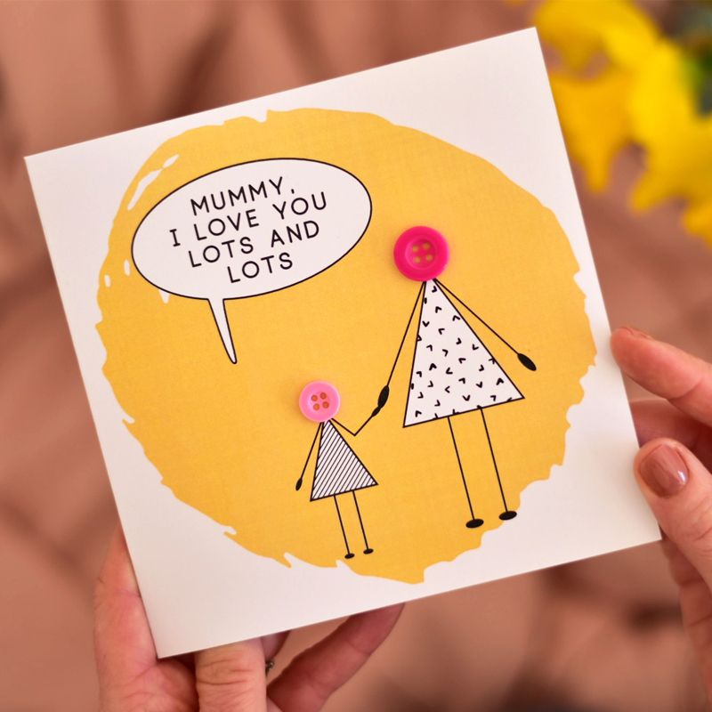 personalised mothers day card