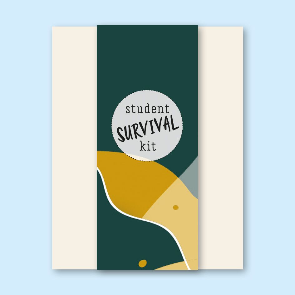 STUDENT SURVIVAL KIT - trade price £7.50 each, available in pack of 6 only
