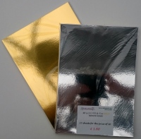 Gold & Silver Mirror board Packs