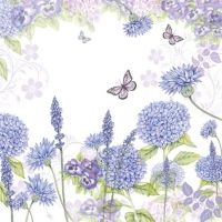 Puple Wildflowers napkin - 25 cm x 25 cm