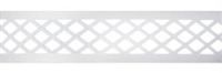 Trellis: 35mm wide: White. Price per metre.