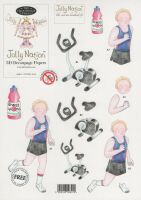Jolly Nation - Fitness Man - 45401 with FREE matching paper