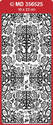 Decorative Oriental borders and corners peel-off. Double Embossed. MD 356525