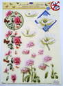 DCJBS74 - Janneke Brinkman DIE CUT pink and white flowers