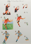 DCRU-001 - Rugby die cut decoupage