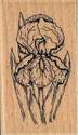 Iris Wooden Stamp