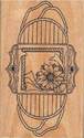 Poinsettia Treasure Box  Wooden Stamp
