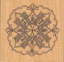 Terrace Garden Medallion Rubber Stamp. Click on the 'Download' to print the cutting file instructions
