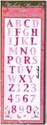 Michele Marsden Stamp collection - Alphabet. Un-mounted rubber stamp